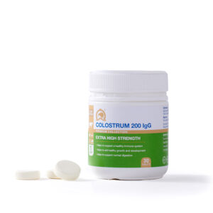 Alternative view of Viên nhai sữa non KGK Colostrum hàm lượng cao 200mg IGG